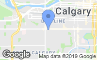 Map of Douglasdale - Glen, AB